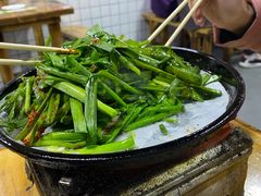 铁板韭菜-胡犇嗲单车烧烤(坡子街店)