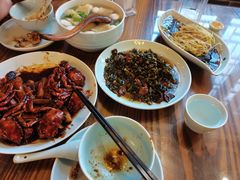 雪菜猪肝-双塔老饭店