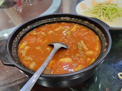 西红柿炖牛肉-大鸭梨烤鸭店(金顶街店)