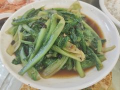 蒜蓉炒油麦菜-和乐喜宴海鲜酒家(骏荣广场店)