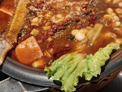 -探鱼·鲜青椒爽麻烤鱼(西南商都店)