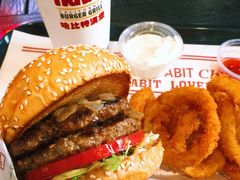 火烤双层牛肉特堡-The Habit Burger Grill 哈比特汉堡(爱琴海店)