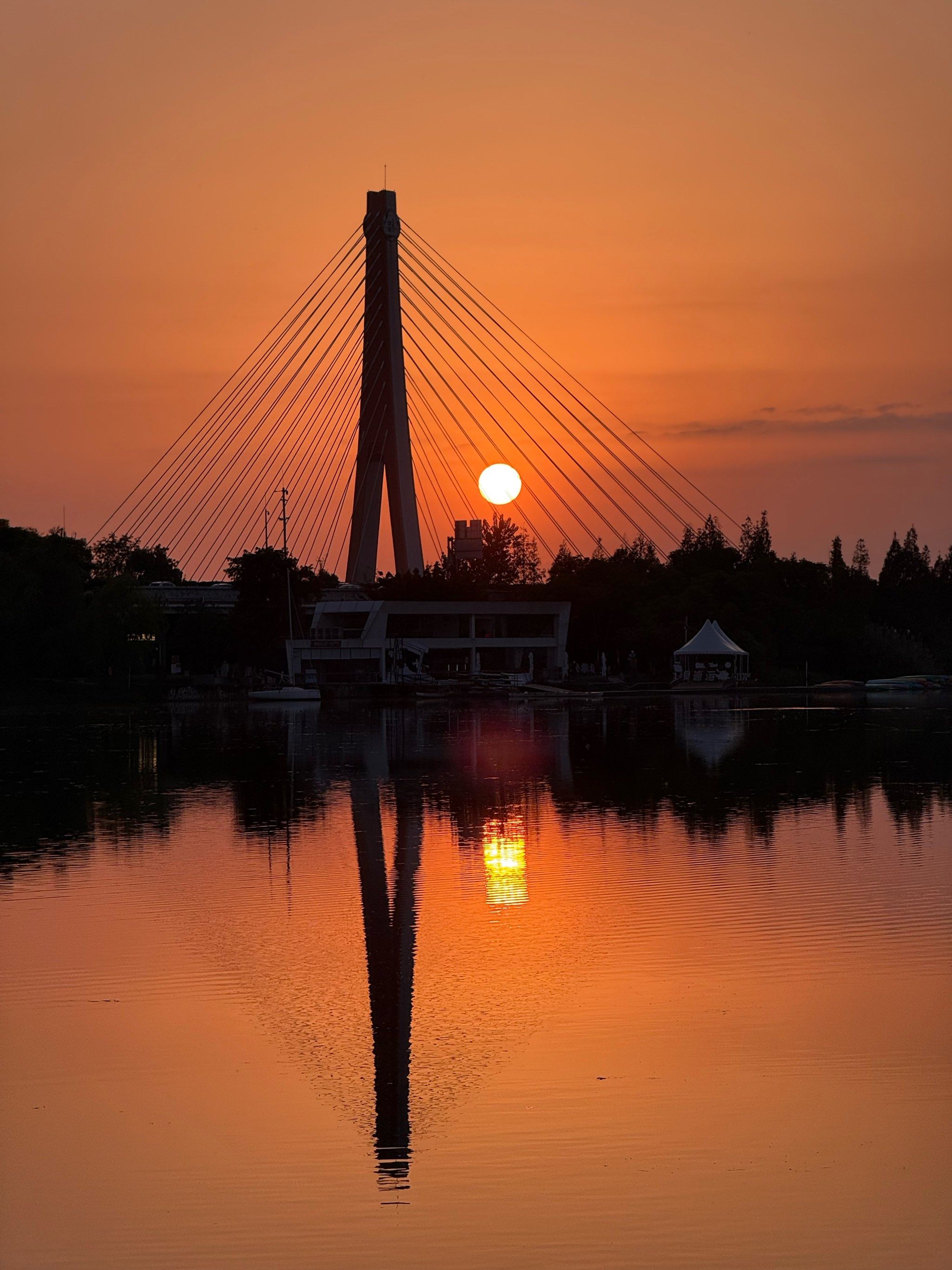 今天的成都!日落美疯! 10.22