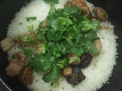 香菇排骨煲仔饭-原味四季椰子鸡(公明百佳华店)