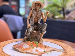 秘制烤鲳鱼-鸡毛兑糖·尚宴(鄞州水街店)