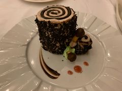 招牌树根蛋糕-莫斯科餐厅