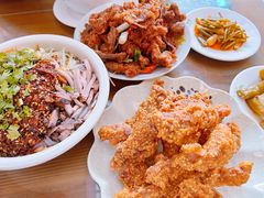 炸排骨-金鸡老字号砂锅口袋豆腐