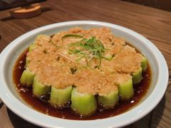 蒜蓉蒸丝瓜-羲和雅苑烤鸭坊(丰台万达店)