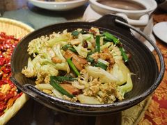 干锅有机花菜-万重锦·人文川菜馆(骡马市店)