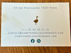 -Le Comptoir de la Gastronomie
