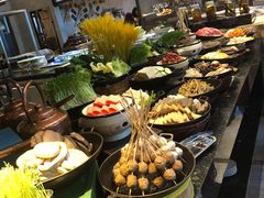 自助取餐区-万达文华酒店·48F云端窗景美食汇自助餐厅