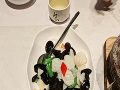 木耳淮山炒河兰豆-食锦记·福建私房菜(浦西万达店)