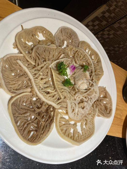 九号鲜货火锅(高新路店)火锅千层肚图片