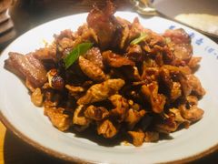 土萝卜干炒土腊肉-吃饭皇帝大(合生汇店)