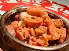 莲菜闷排骨-汉唐宴长安食府