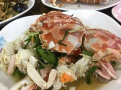 葱姜老虎蟹-班赞海鲜市场
