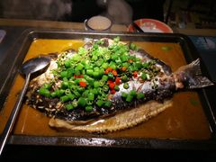 鲜青椒烤鱼-探鱼·鲜青椒爽麻烤鱼(天一广场店)