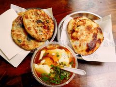 精肉切焰火烧-张吉祥花椒肉火烧(老潍县美食城店)