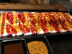 调味猪五花-九田家黑牛烤肉料理(石路天虹店)