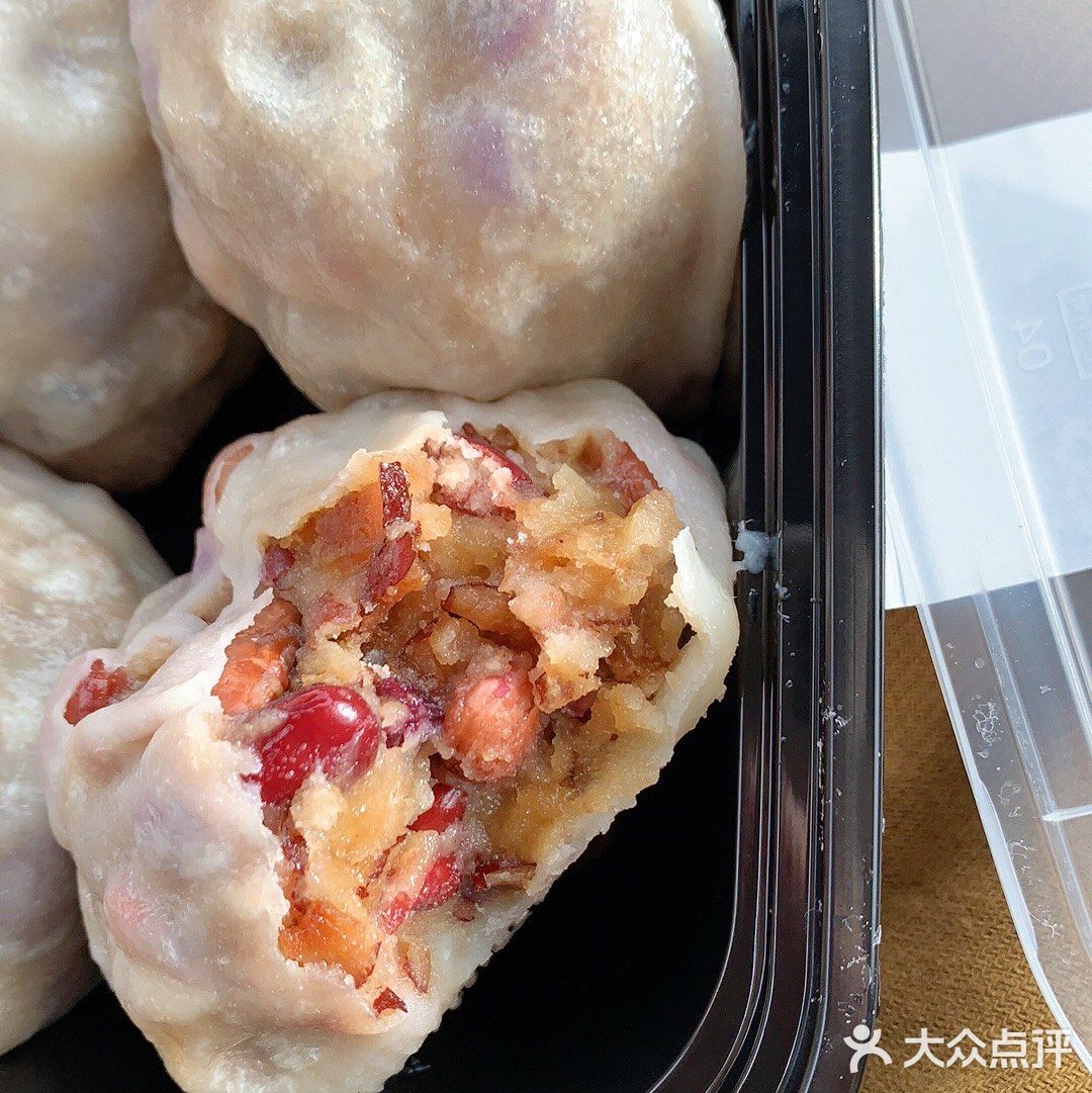 不甜 发的蛮好「红豆核桃卷」「豆沙包」正常好吃
