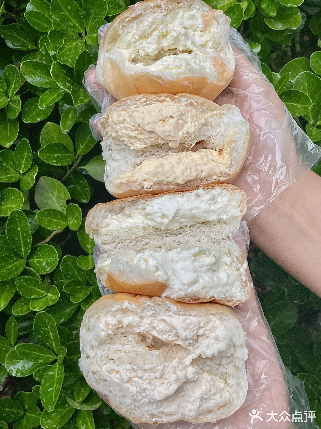 超爱的爆浆冰面包🥯 9.9r的快乐