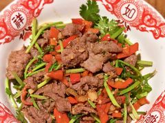 小炒黄牛肉-汉小城·老铫子藕汤·乡野湖北菜(江汉路吉庆街店)