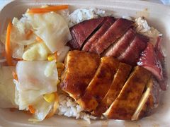 蜜汁叉烧拼油鸡饭-大家乐(深圳中信店)