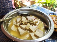 咸肉笋干炖豆腐-国生茶庄·地道农家菜团建活动