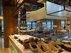 自助取餐区-杭州钱江新城万怡酒店-西餐厅