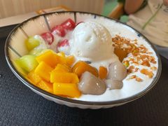 海盐芝士鲜果冰-鲜芋仙(中华广场店)