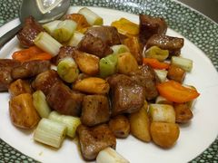 黑椒脆蒜炒雪花牛肉-唐宫·粤菜海鲜(万象城店)