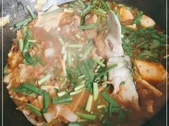 -北京龙庆四季香农家饭庄·灶台鱼·碳烤虹鳟鱼(龙庆峡店)