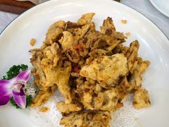椒盐炸蘑菇-新粤新疆菜(禅城店)