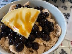 焦糖乌龙奶茶冰-堂屋糖水店(愚园店)