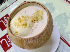 椰皇榴蓮配尼拿-香港華心糖水鋪(南西总店)