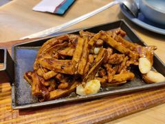 黑椒牛柳杏鲍菇-孙家外婆•长春地标美食新名片(红旗街万达店)