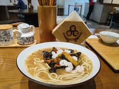 虾爆鳝-奎元馆(市民中心店)