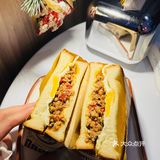 第一次吃铁板三明治🥪公主们好好吃呀！团购优惠