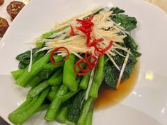 白灼芥兰-老牌坊•鲁菜名店•地道济南菜(大观园商埠店)