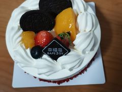 -幸福鸟动物奶油生日蛋糕(军校店)