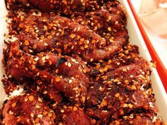 秘制特色麻辣嫩牛肉-城门洞老火锅(胜利路店)
