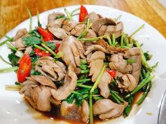 香菜拌猪腰-聪辉同安老美食饭店(大元路店)
