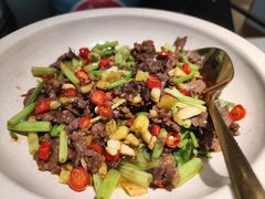 小炒黄牛肉-花椒俏川菜小馆(南海万达店)