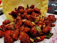 酱爆桃仁鸡丁-津沽小院(天津之眼店)