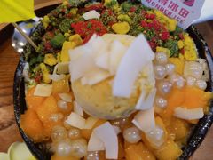 芒果沙滩椰奶绵绵冰-WONDER ICE 萬得冰田(建設路总店)
