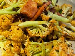 干锅有机菜花-吕氏疙瘩汤·海鲜新鲁菜(凯德mall新都心店)