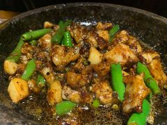 酱爆石锅蛙-绿茶餐厅(乐峰广场店)