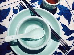 餐具摆设-绿茶餐厅(布吉万象汇店)