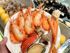 -广州万富希尔顿酒店-感趣自助餐厅·生蚝海鲜刺身