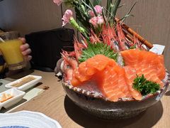 甜虾刺身-大渔铁板烧(花园道店)